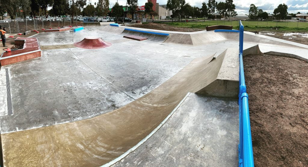 skatepark built by Drover Projects